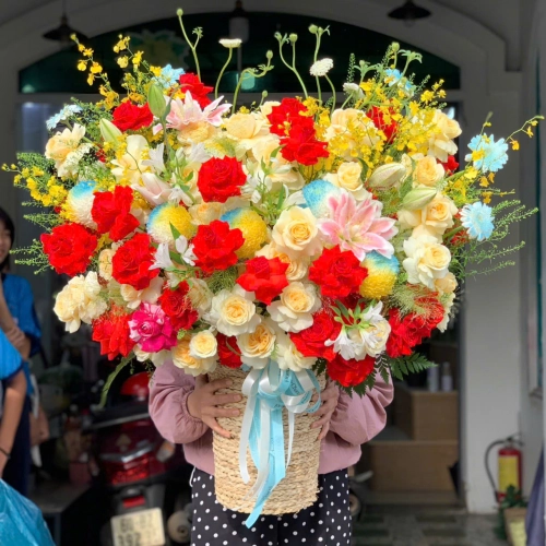Giỏ Hoa 26