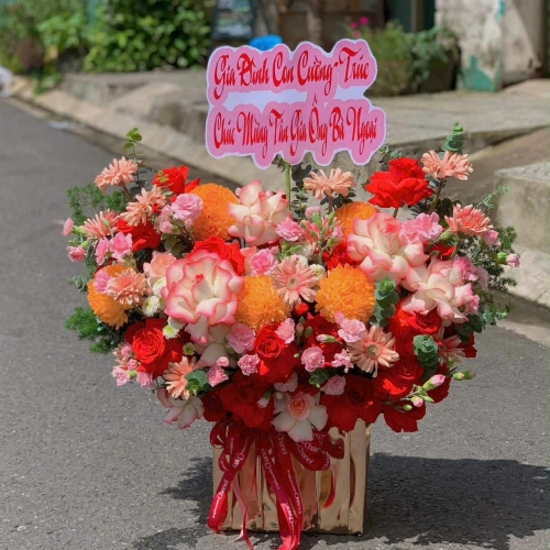 Giỏ Hoa 14