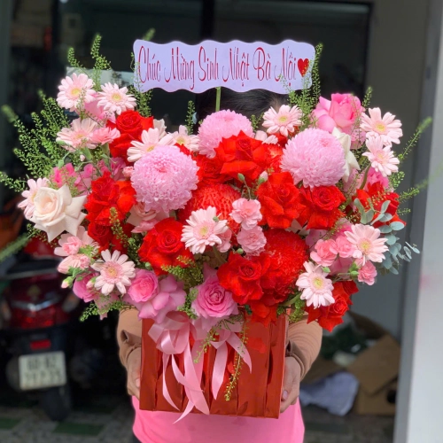 Giỏ Hoa 13
