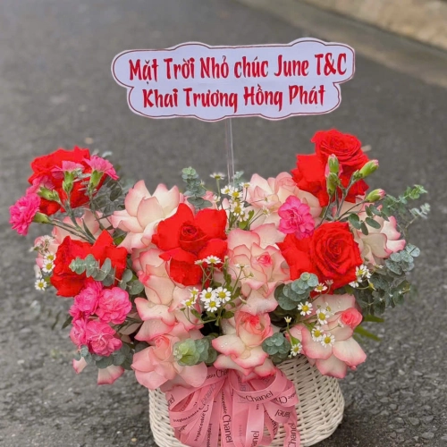 Giỏ Hoa 01