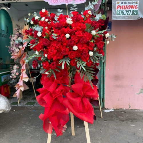 Hoa Kệ Chúc Mừng 02