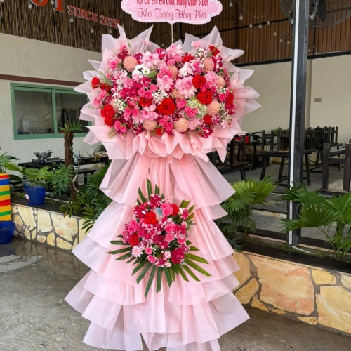 Hoa Kệ Chúc Mừng 10