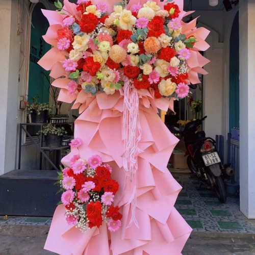 Hoa Kệ Chúc Mừng 21
