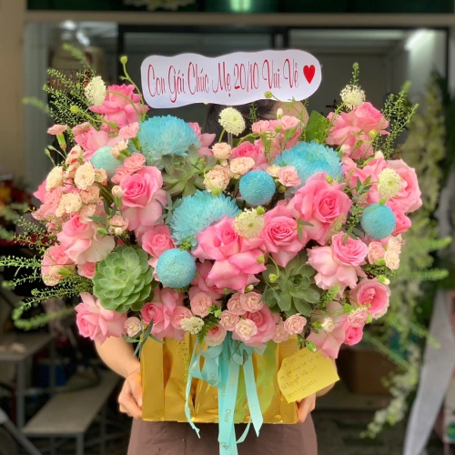 Giỏ Hoa 16