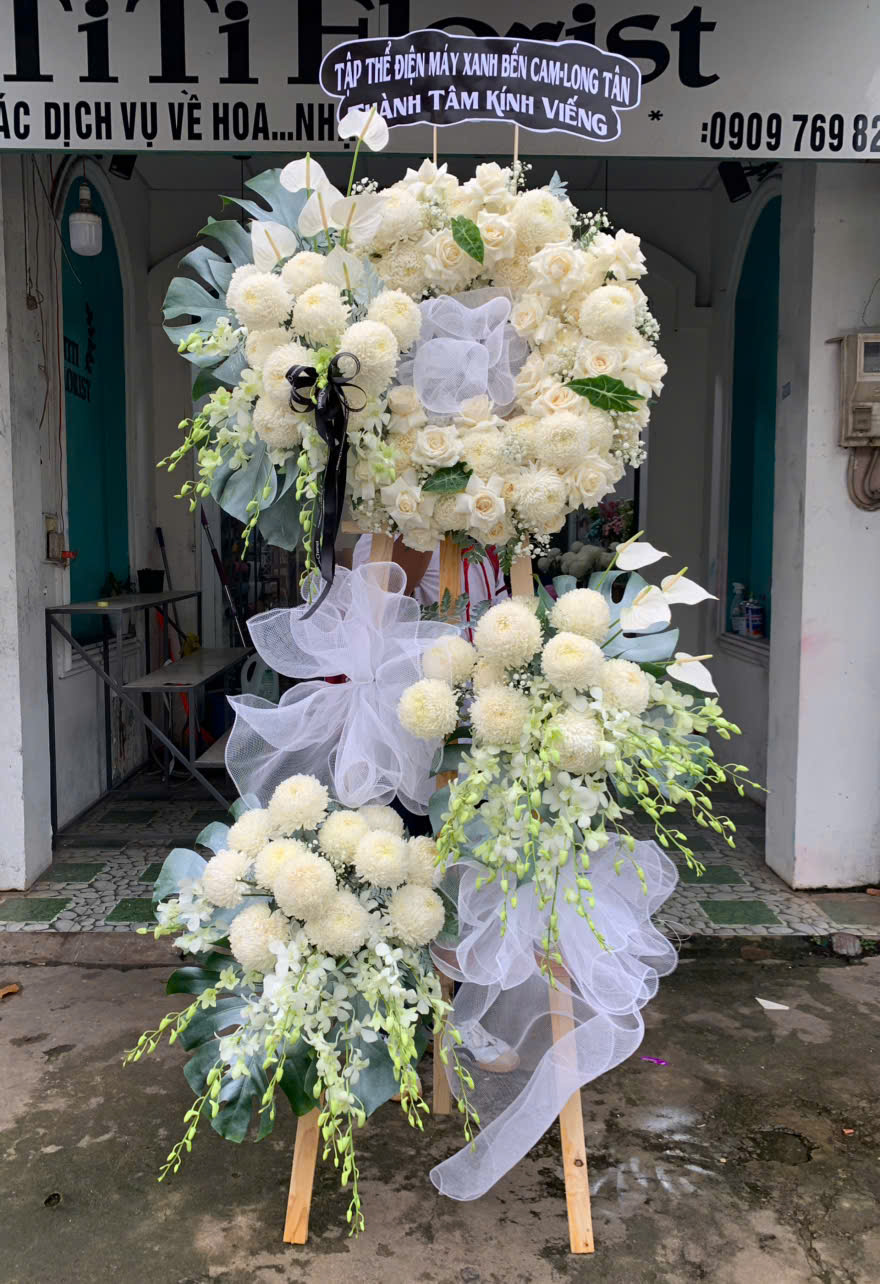hoa viếng long khánh
