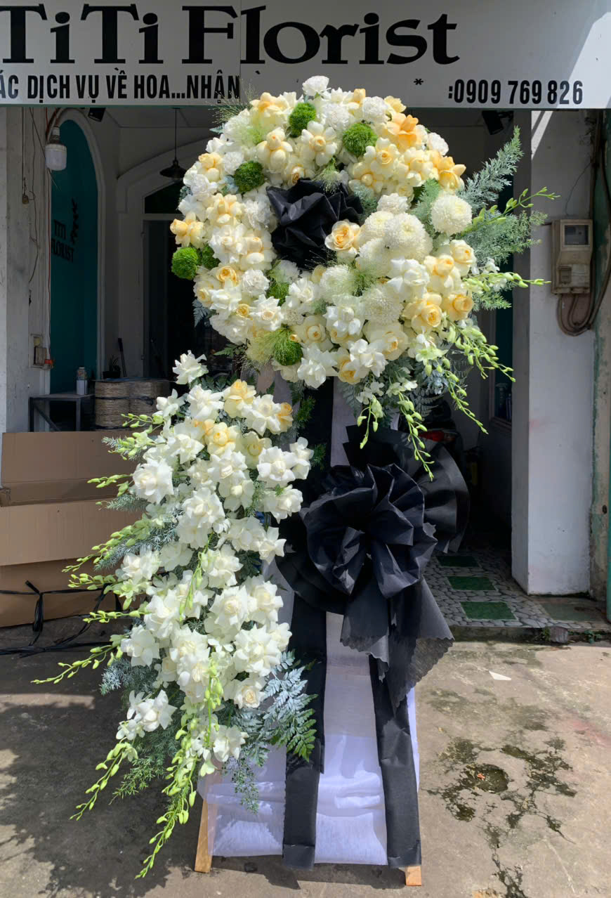 hoa viếng long khánh
