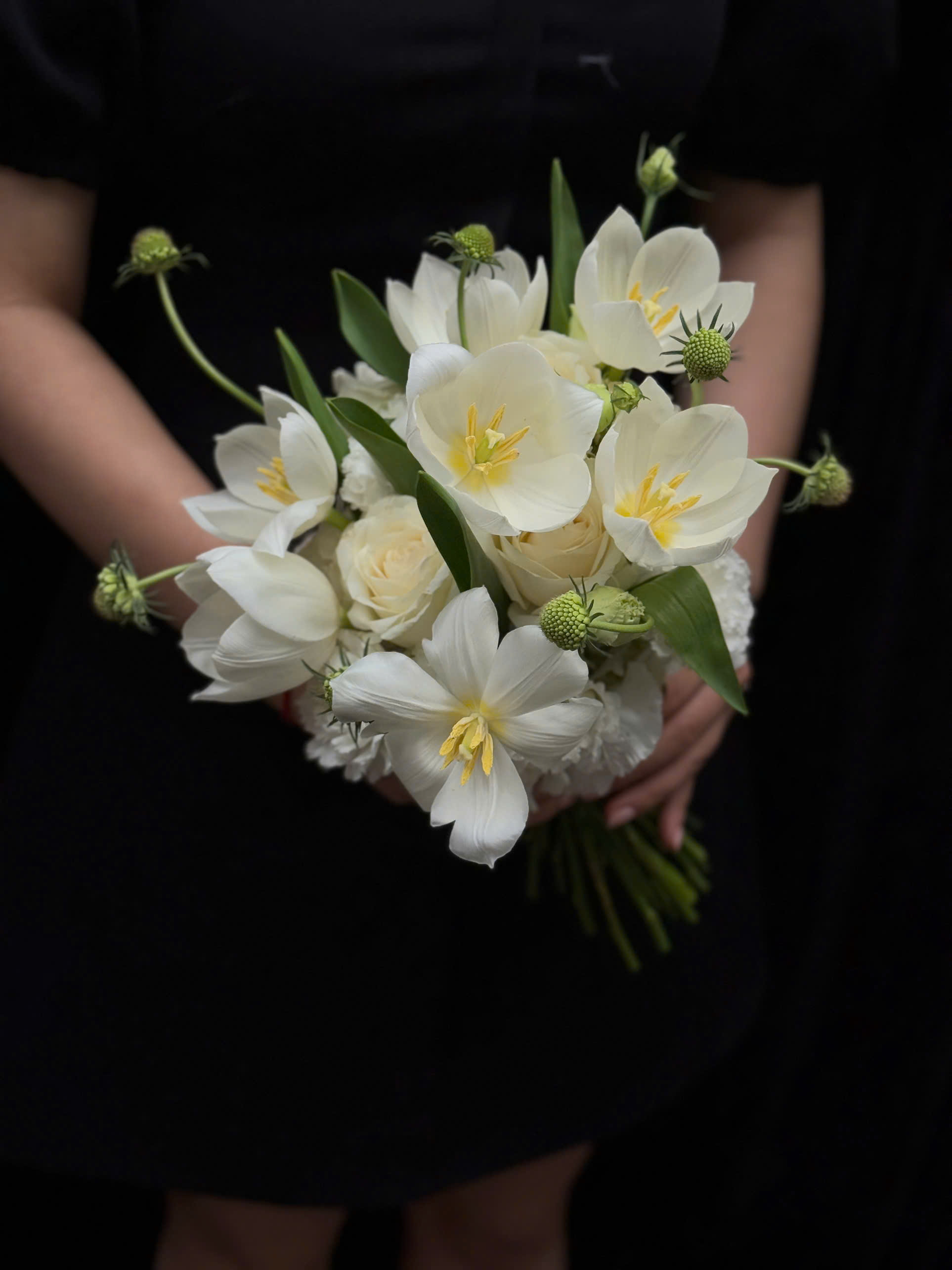 hoa cưới cầm tay