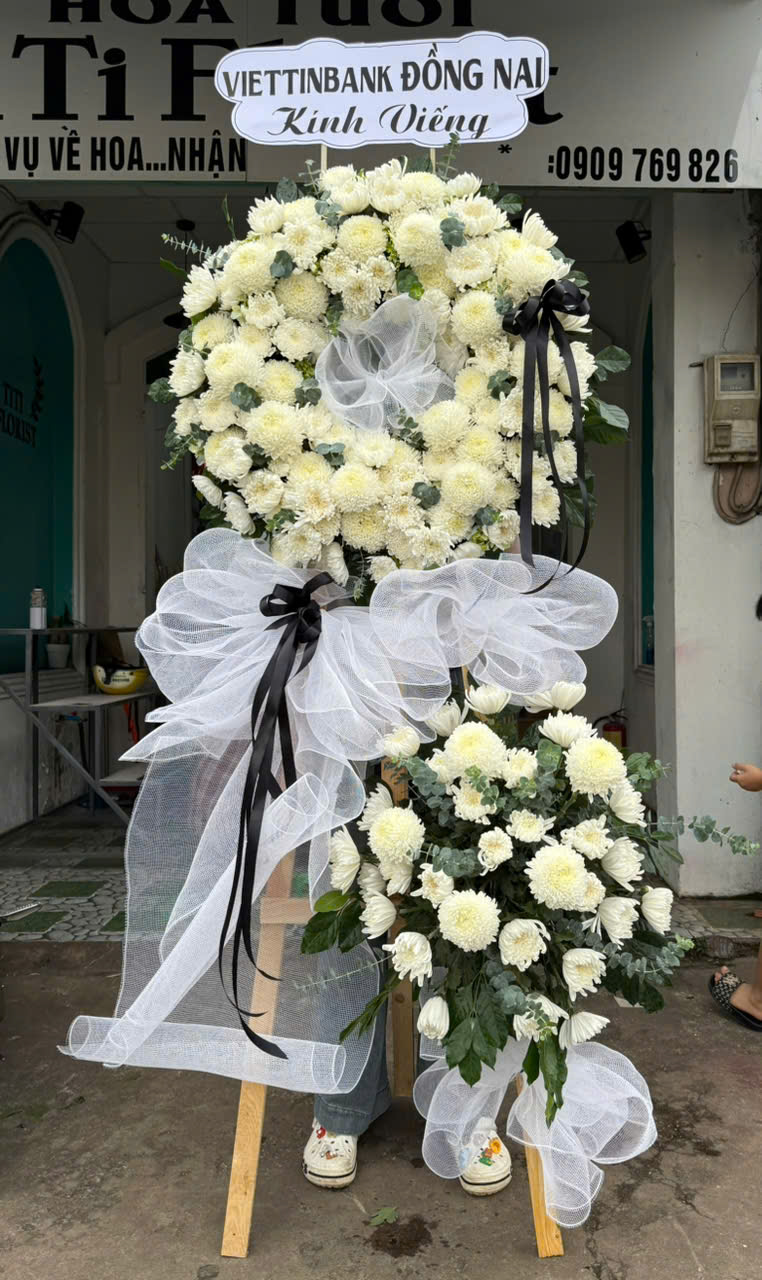 hoa viếng